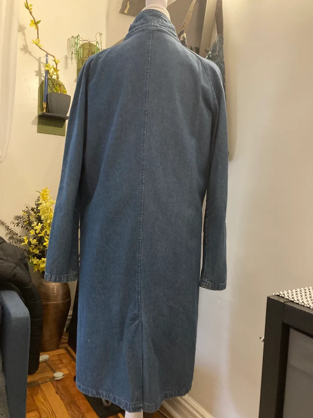 Denim Trench Coat image indicator(4)