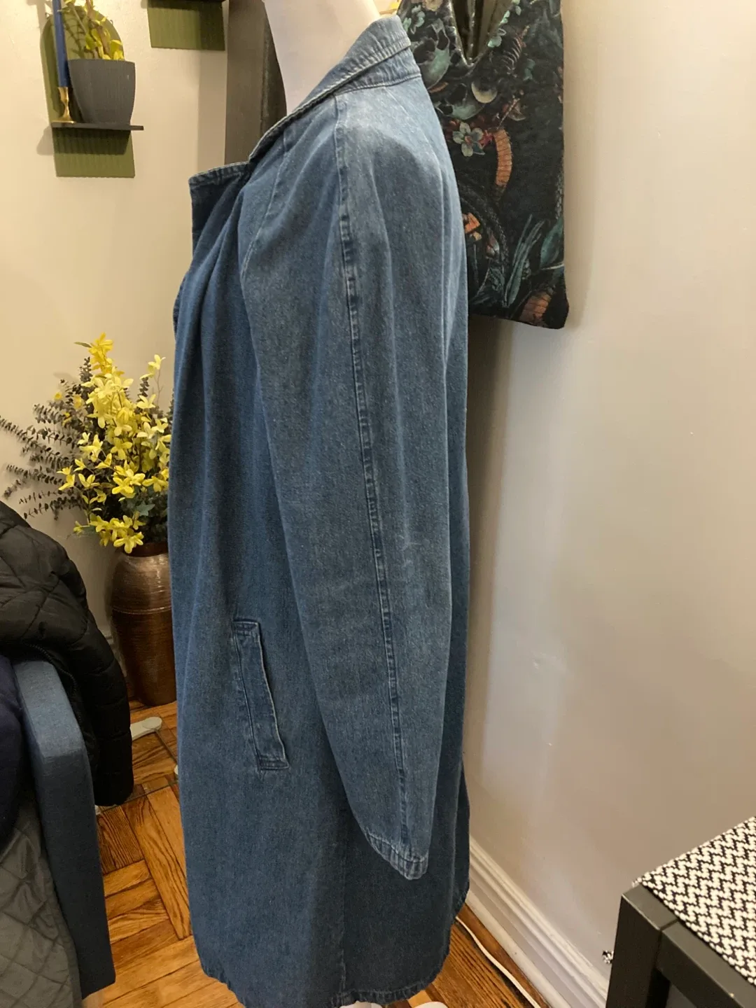 Denim Trench Coat image indicator(5)