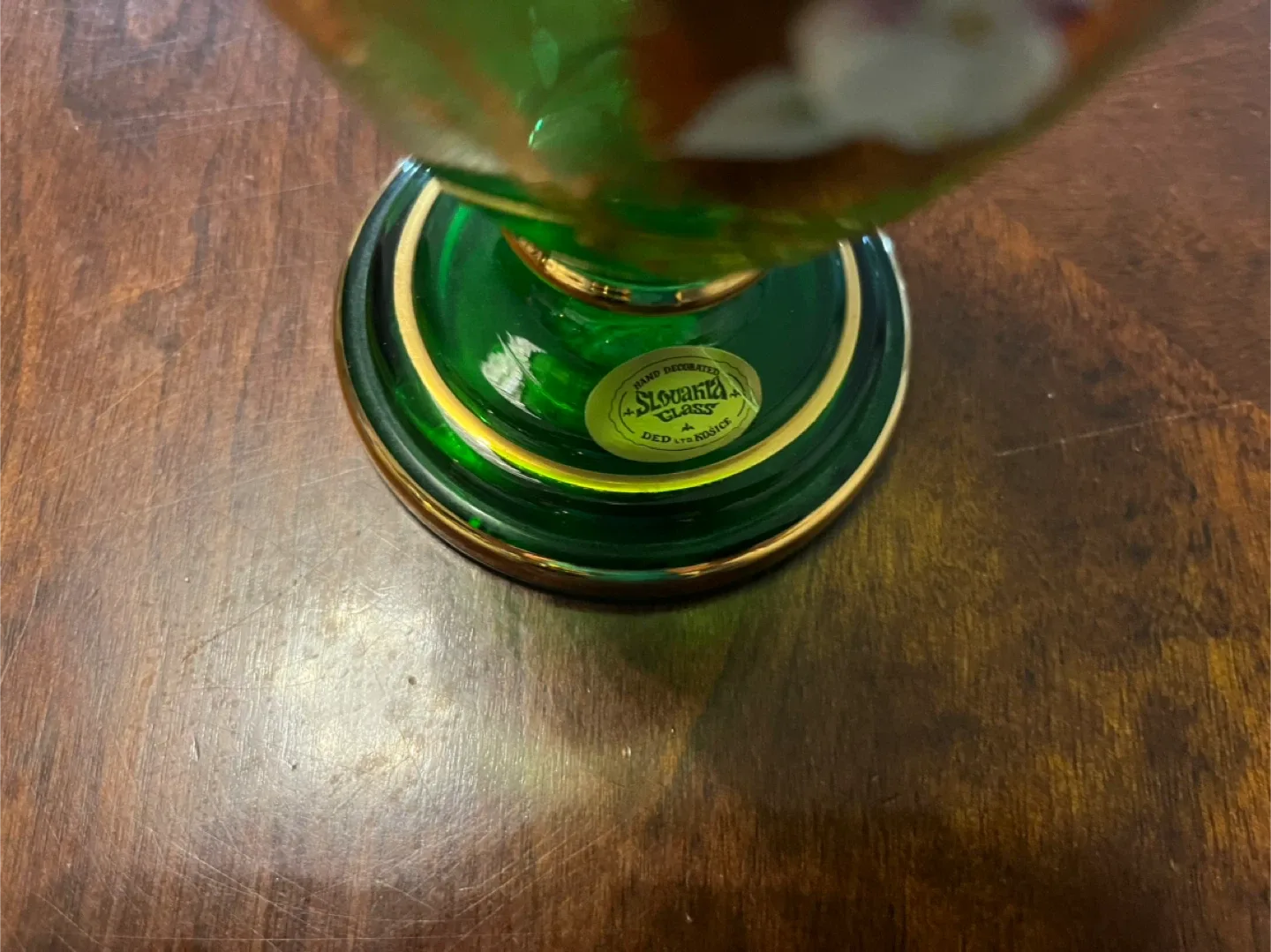 Slovakia Glass Decorative Vase set image indicator(2)