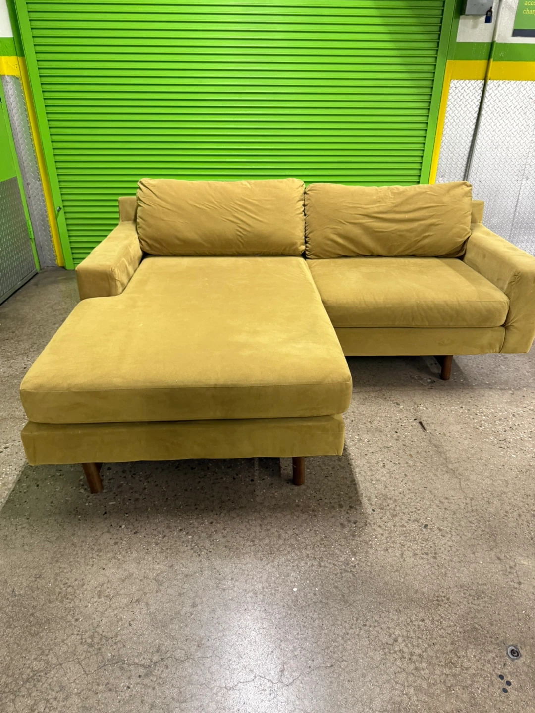 West Elm Eddy 2-Piece Reversible Sectional - FREE DELIVERY