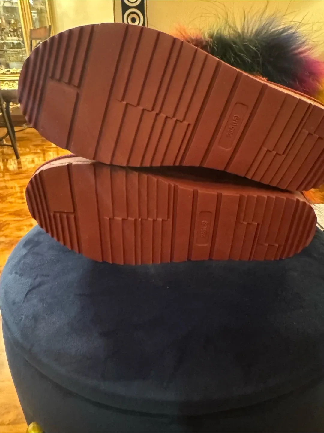 Red Fur Winter Boots image indicator(4)