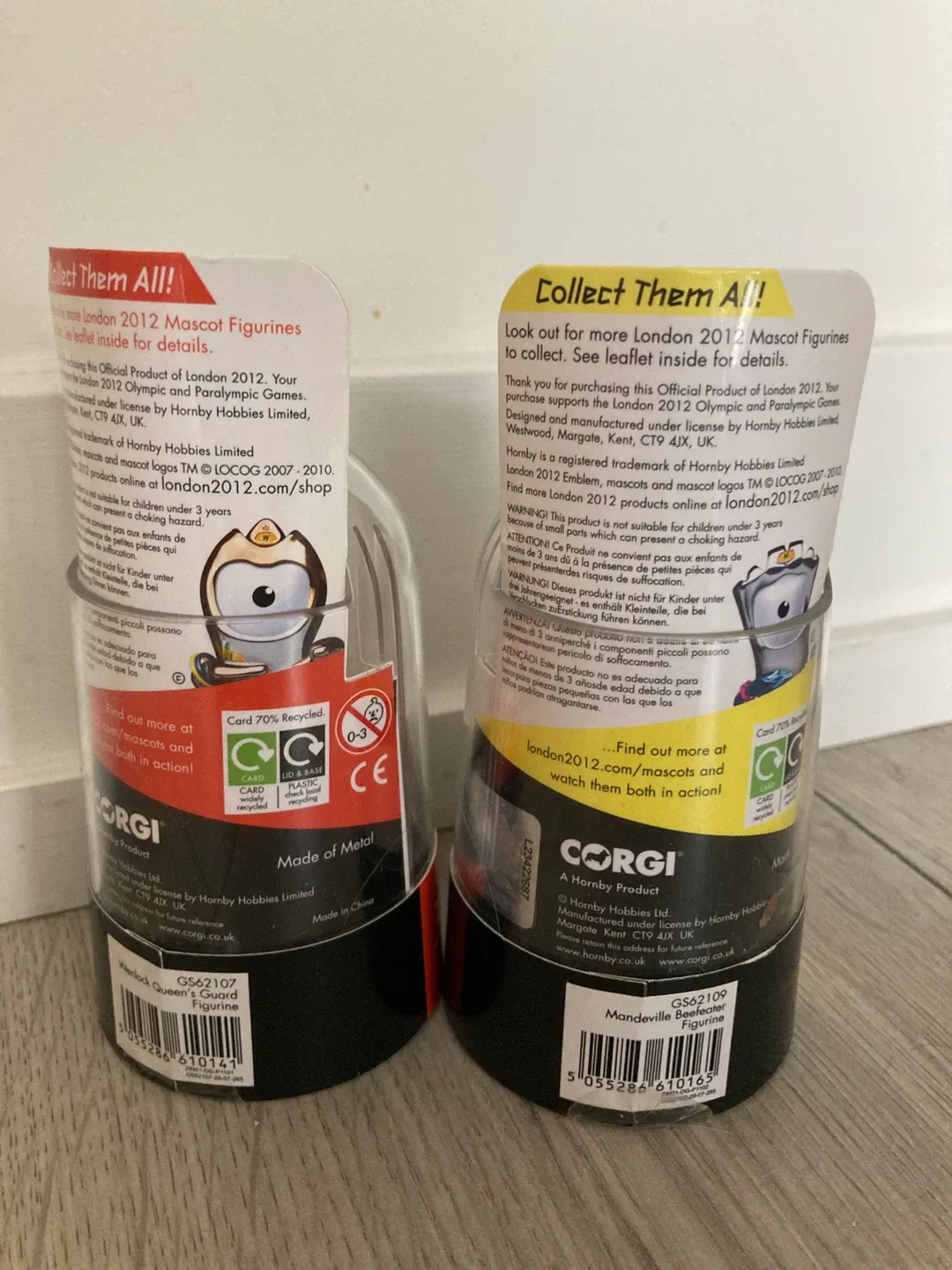 Wenlock & Mandeville Olympic Mascot Figurines image indicator(2)