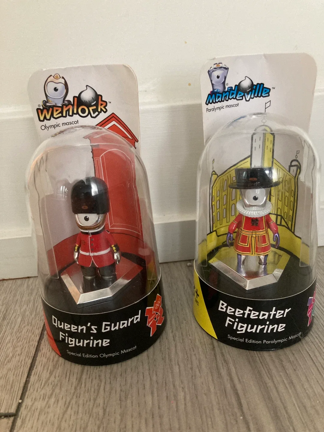 Wenlock & Mandeville Olympic Mascot Figurines