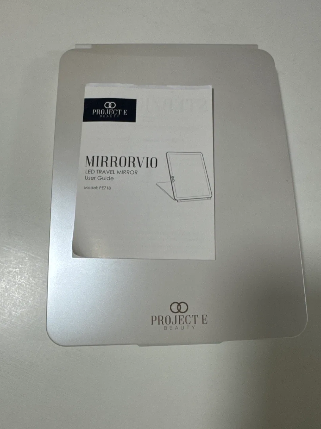 Project E Beauty Mirrorvio LED Travel Mirror PE718 image indicator(2)