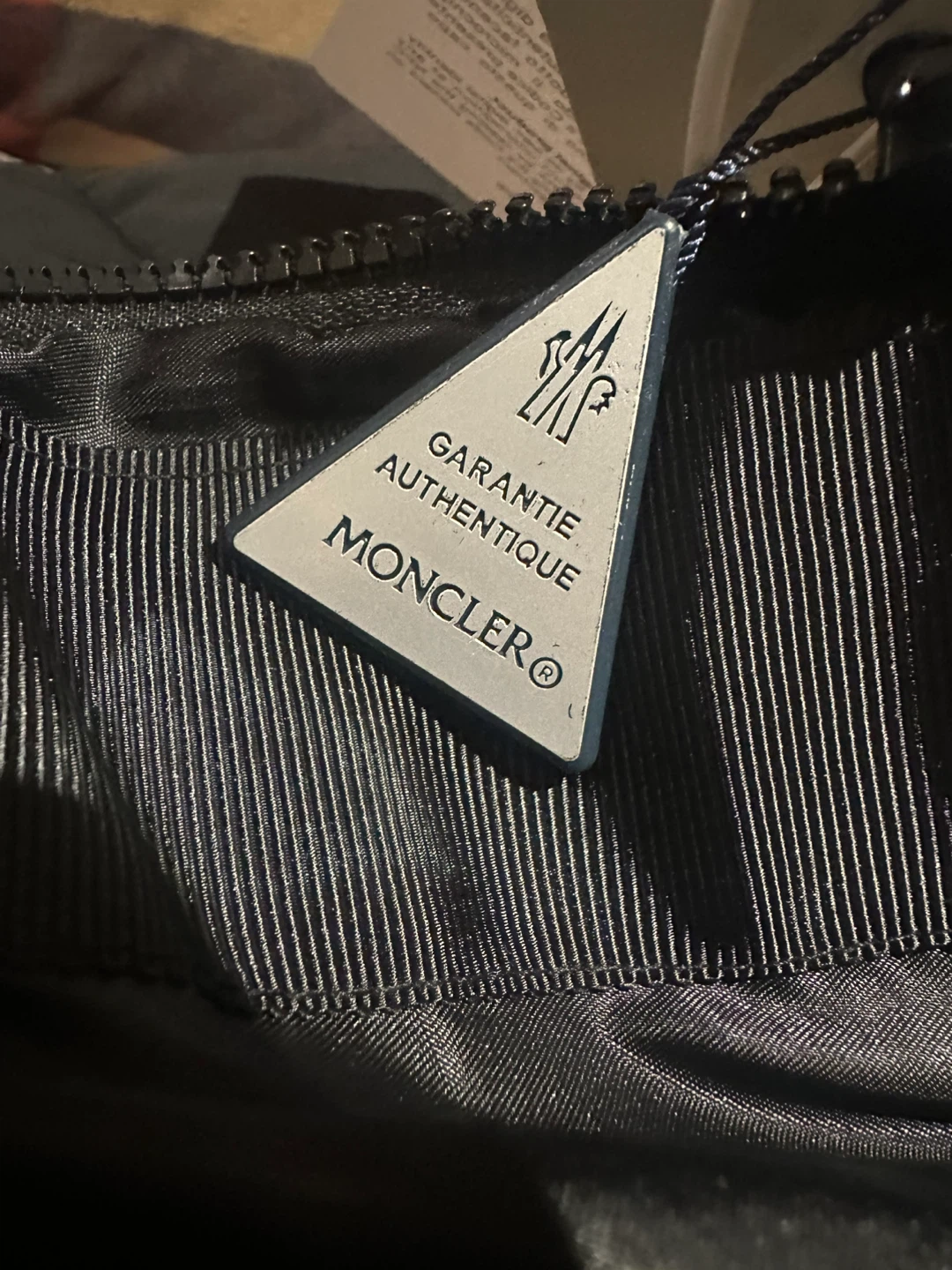 Moncler Black Padded Down Jacket - photo 4