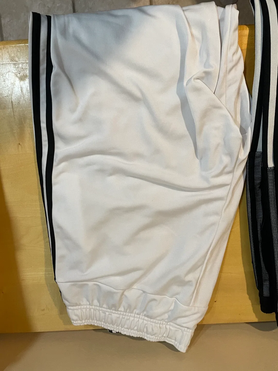 Adidas Training Hoodie & 2 Black & White joggers image indicator(2)