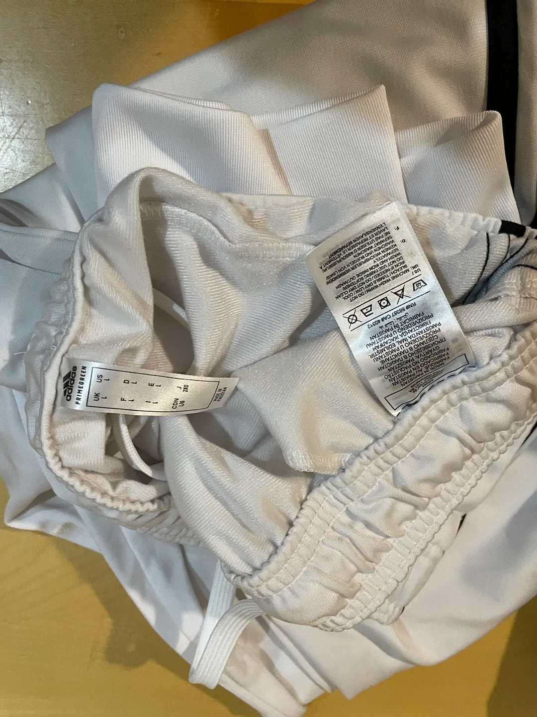 Adidas Training Hoodie & 2 Black & White joggers image indicator(8)