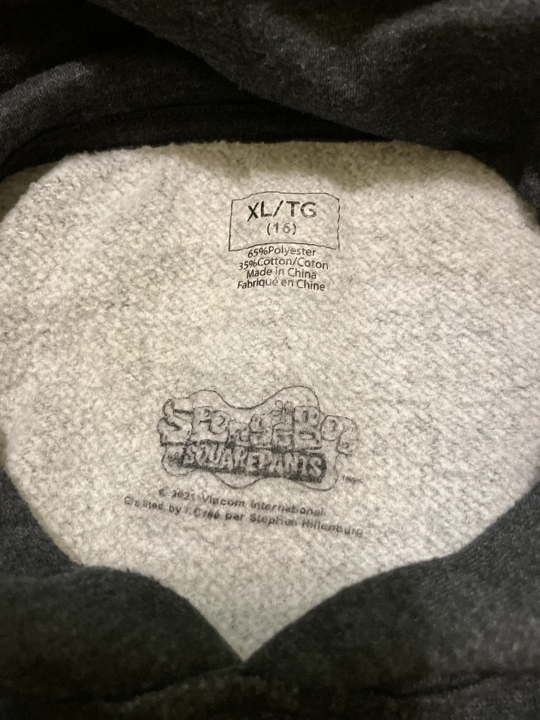 SpongeBob SquarePants Hoodie - Boys XL (16) image indicator(3)