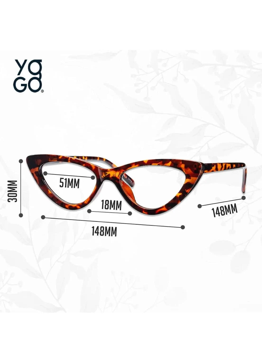 Women’s  Blue Light Blocking Glasses (2 Pairs) image indicator(6)