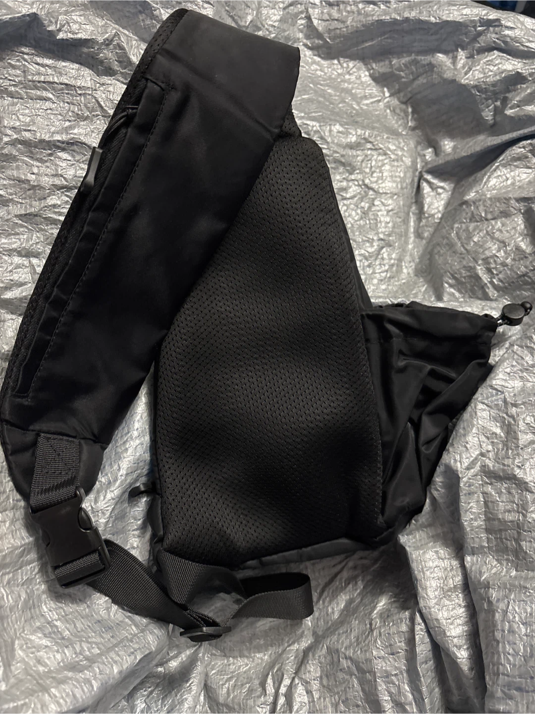 NWOT MONTELLA Black Sling Bag - photo 2