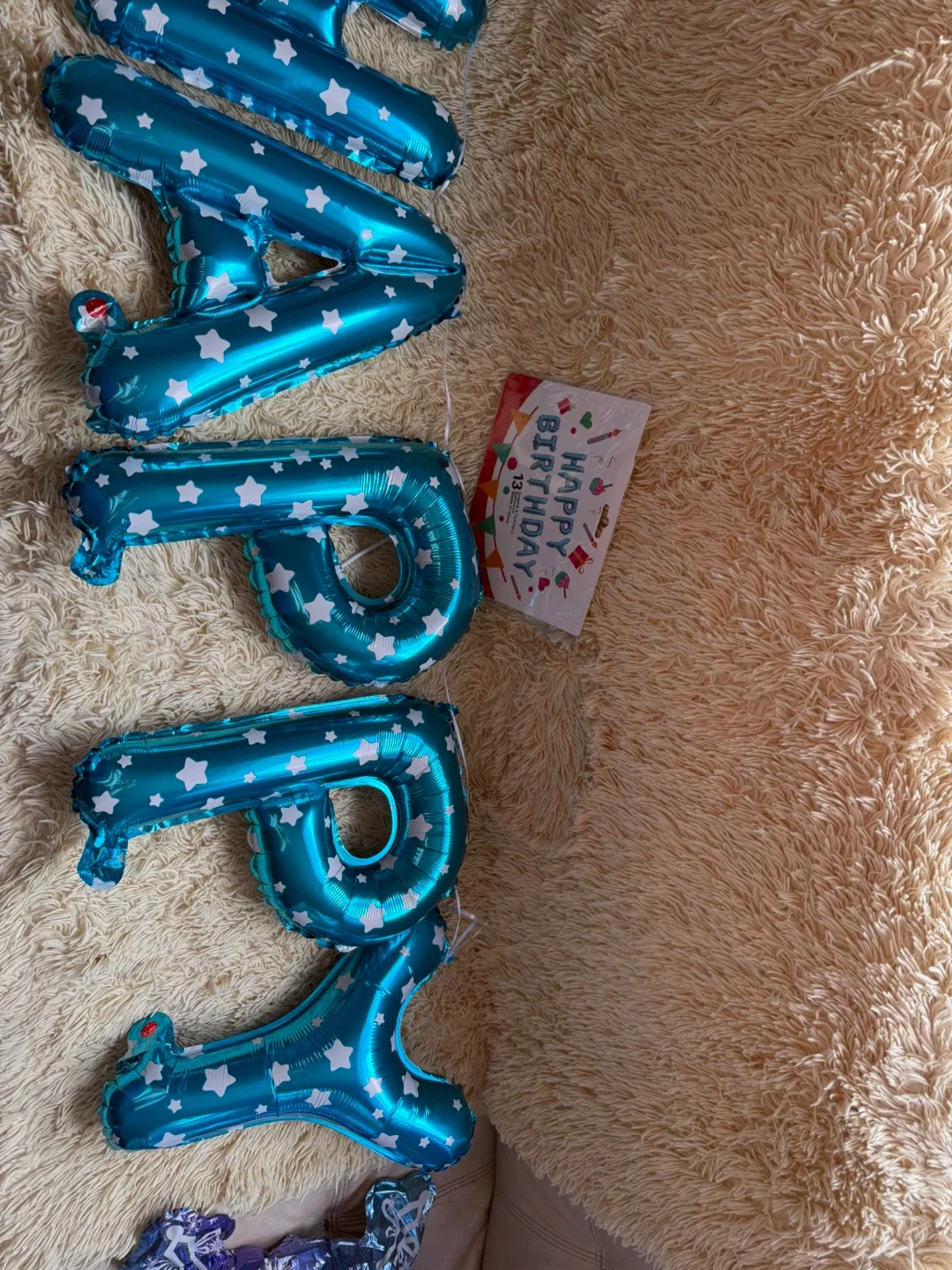 Happy Birthday Blue Foil Balloons Frozen image indicator(2)