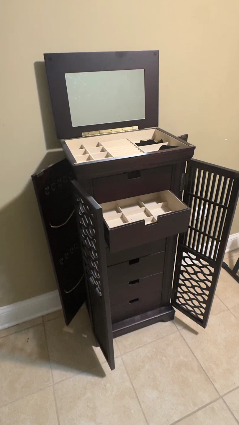 Jewelry Armoire Cabinet thumbnail