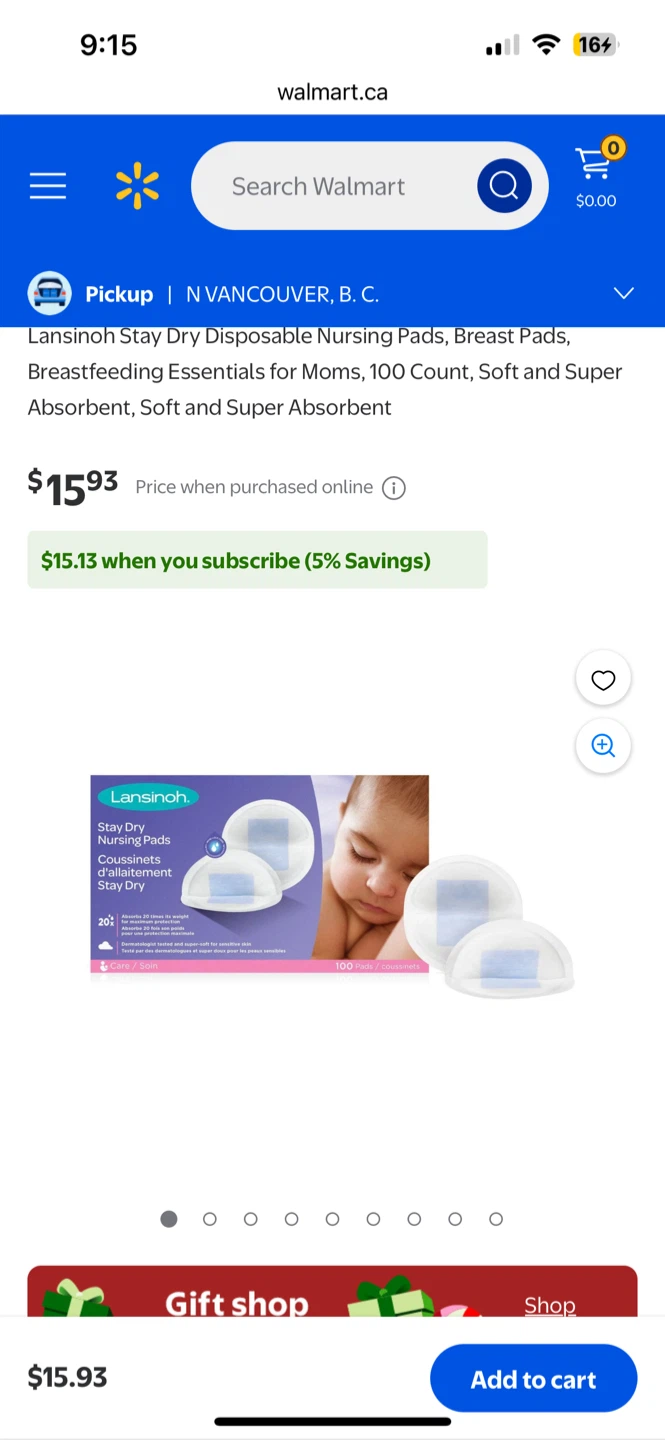 Lansinoh Disposable Nursing Pads