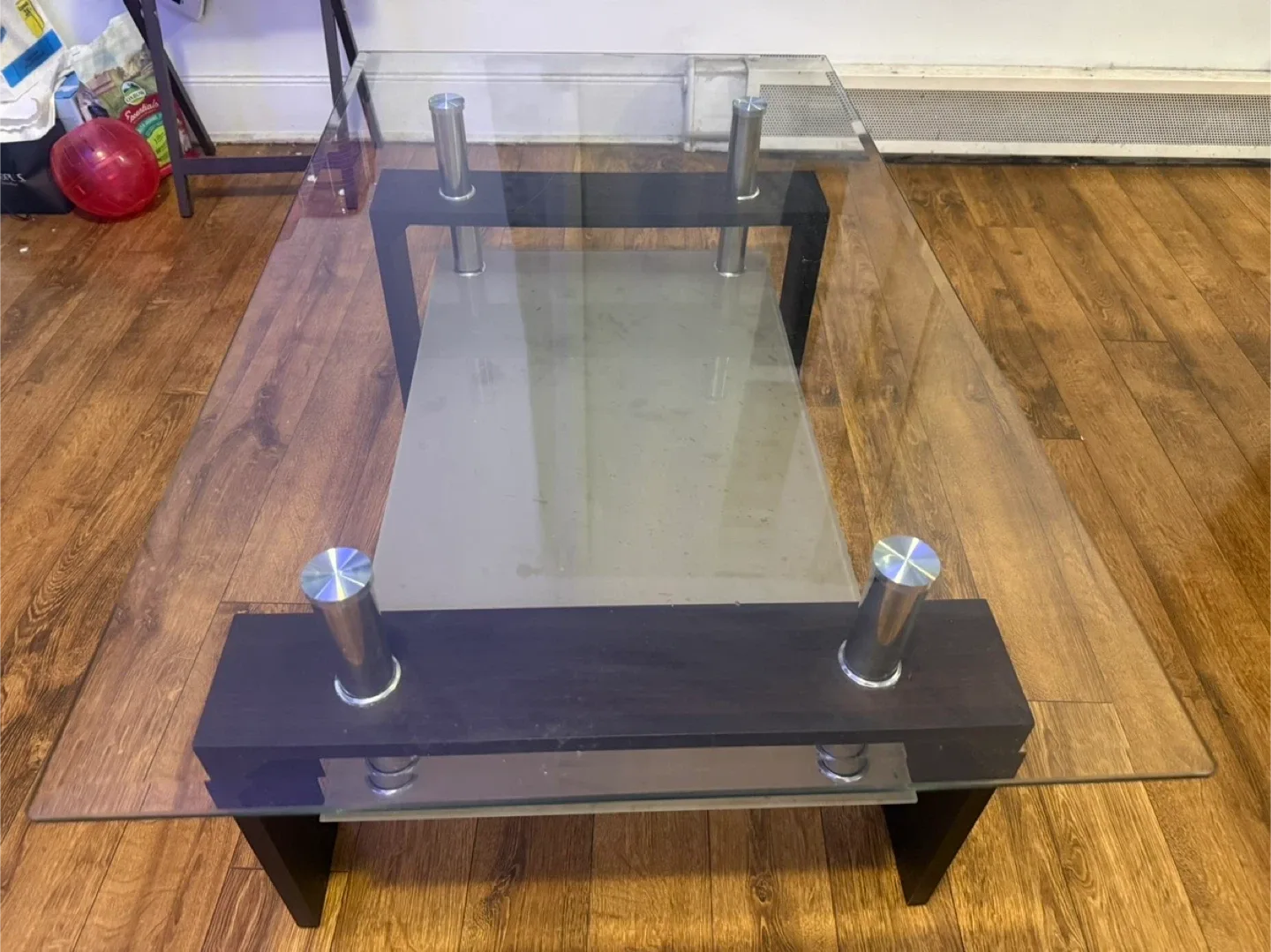 Glass Top Coffee Table