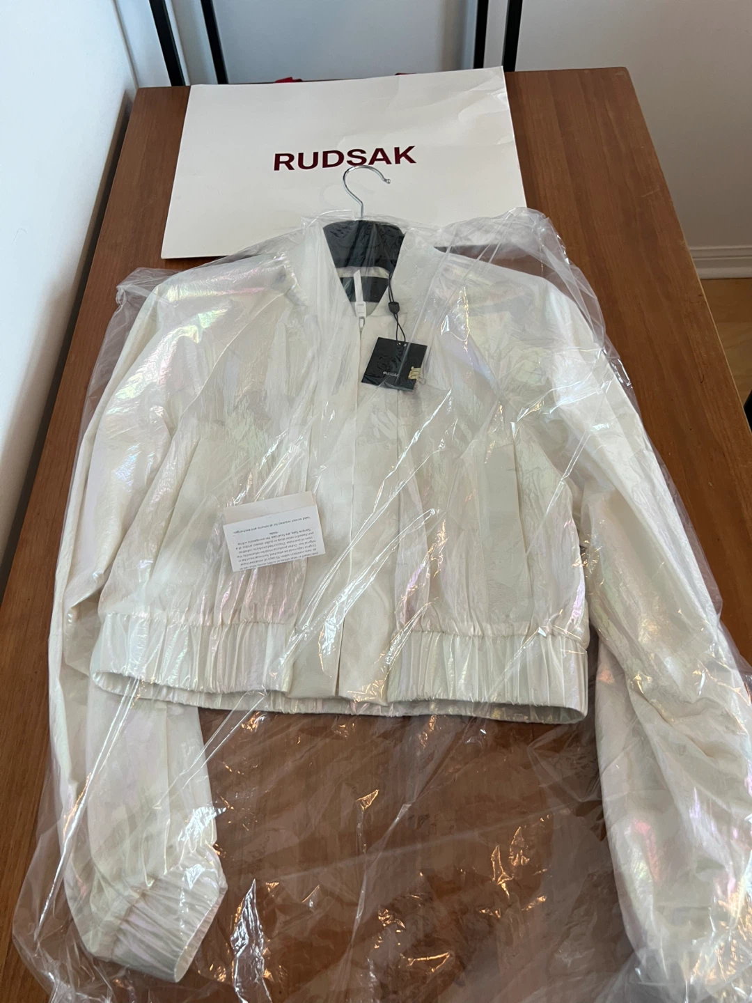Rudsak Iridescent Eggshell Jacket (BRAND NEW) - photo 2