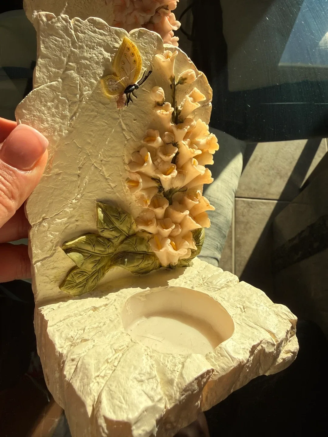 1998 Youngs Garden Wall Votive Candle Holder -set of 2 image indicator(2)