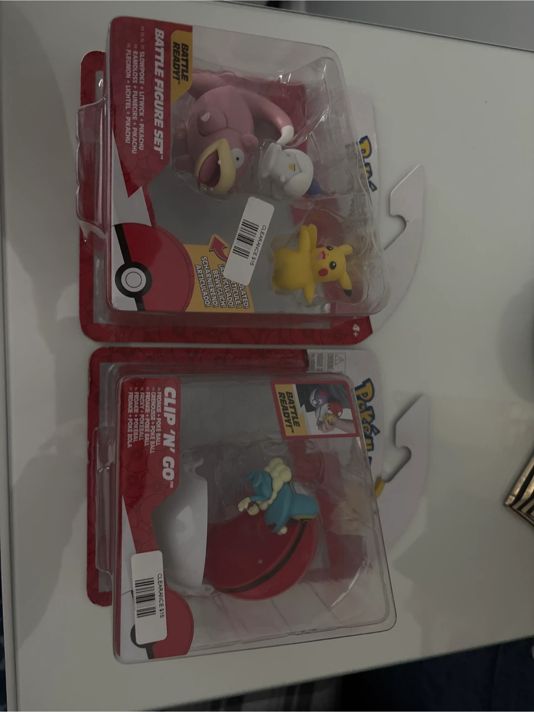 Pokémon Battle Figure Set & Clip 'N' Go - New!