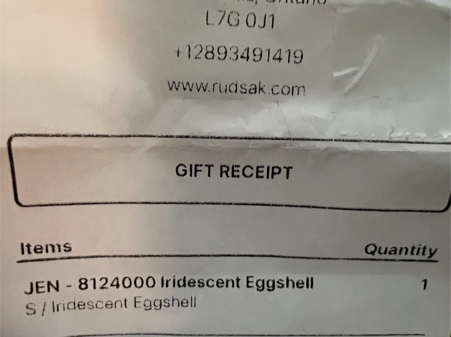 Rudsak Iridescent Eggshell Jacket (BRAND NEW) - photo 4