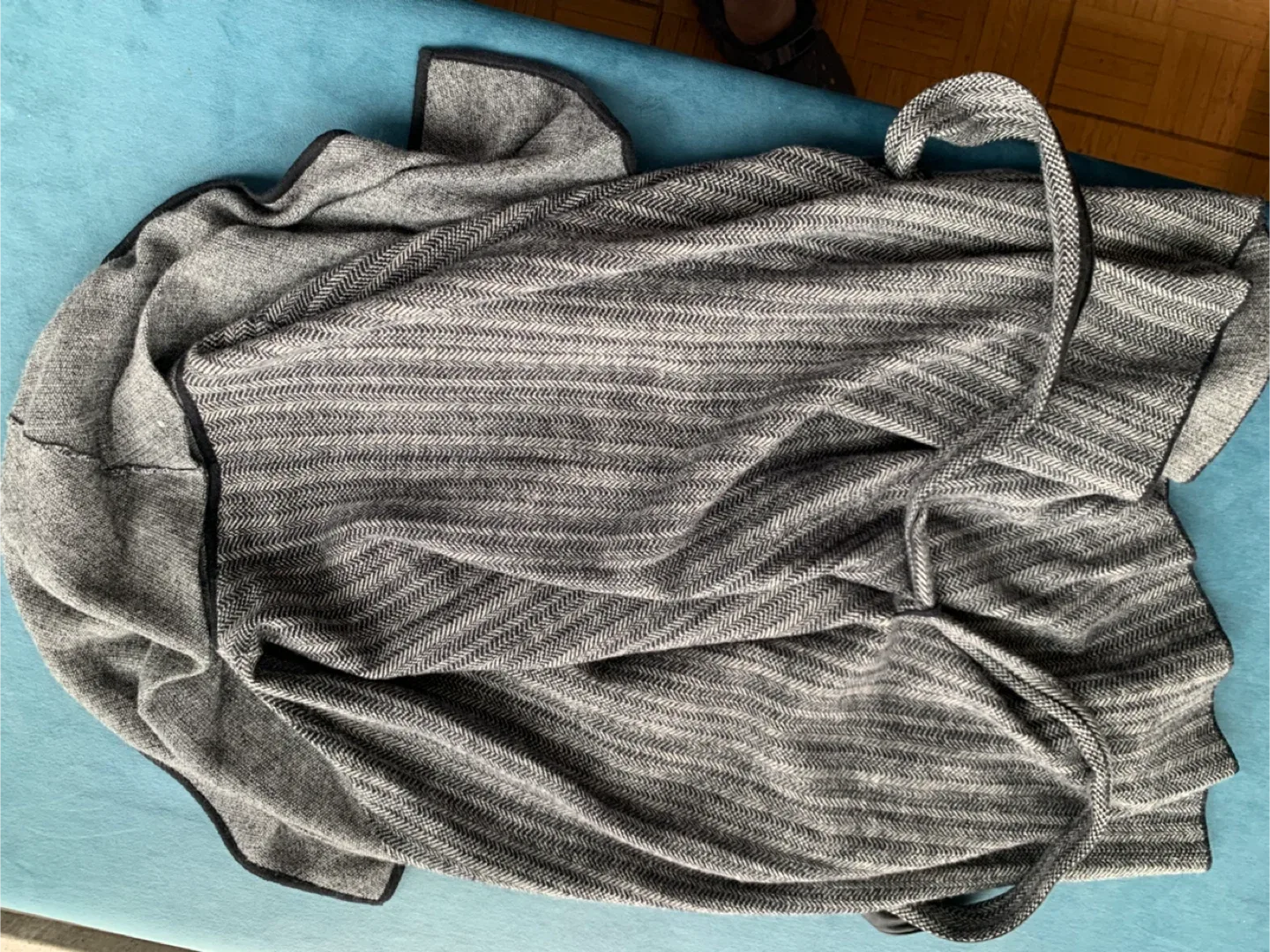 Grey Striped Cardigan image indicator(2)
