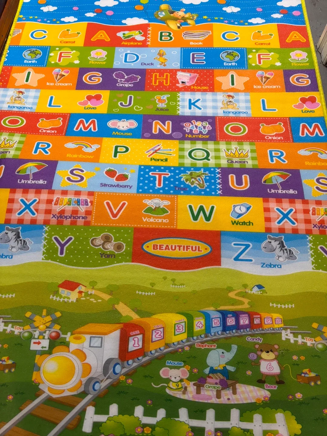 SIMPVALE Baby Crawling Mat Double-Sided image indicator(3)