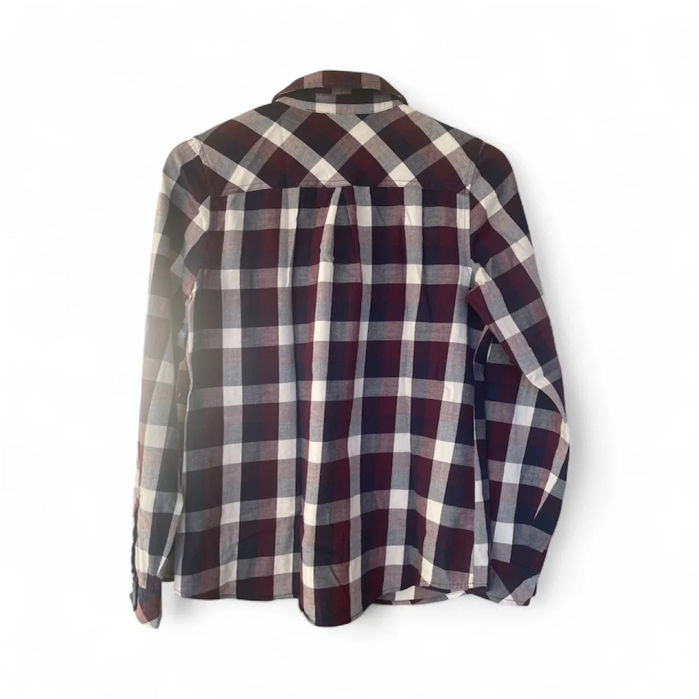 Reitmans Plaid Long-Sleeve Shirt image indicator(5)