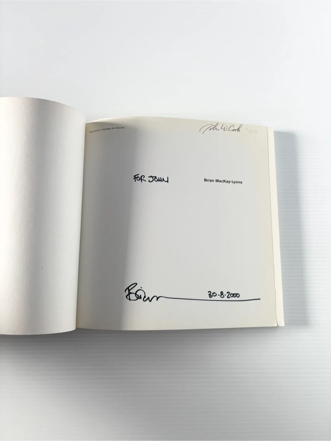 Signed Brian McKay lyons architecture book image indicator(3)