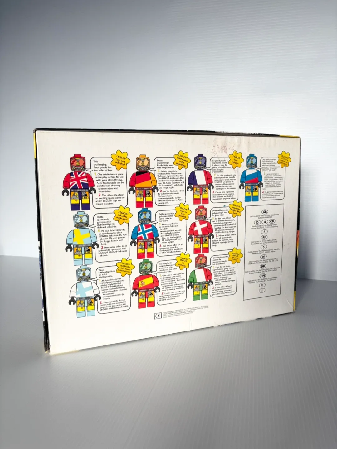 Vintage Lego space 3d floor puzzle image indicator(2)