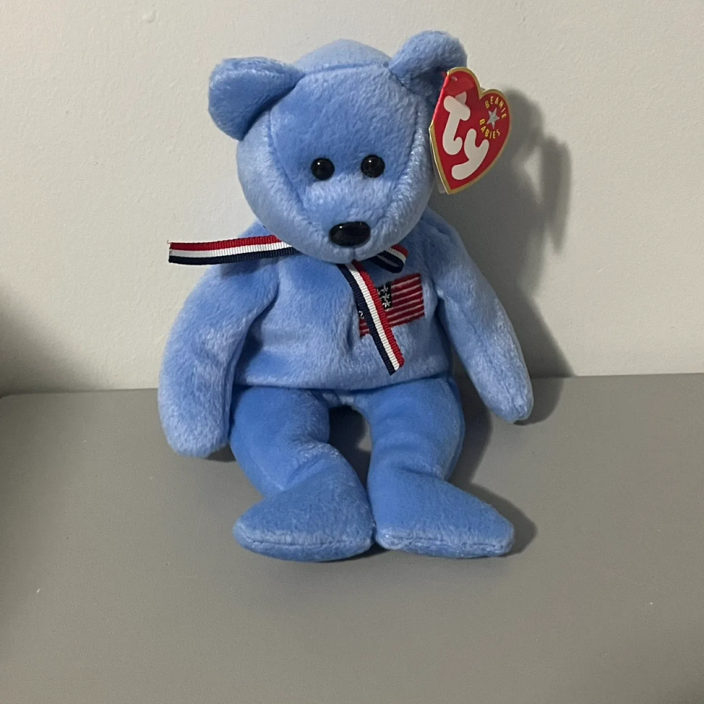 Ty Beanie Baby - America Bear 2001