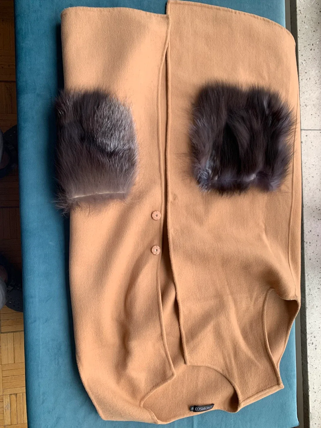 Cose Ie Fresco Wool Blend Vest - Size Small