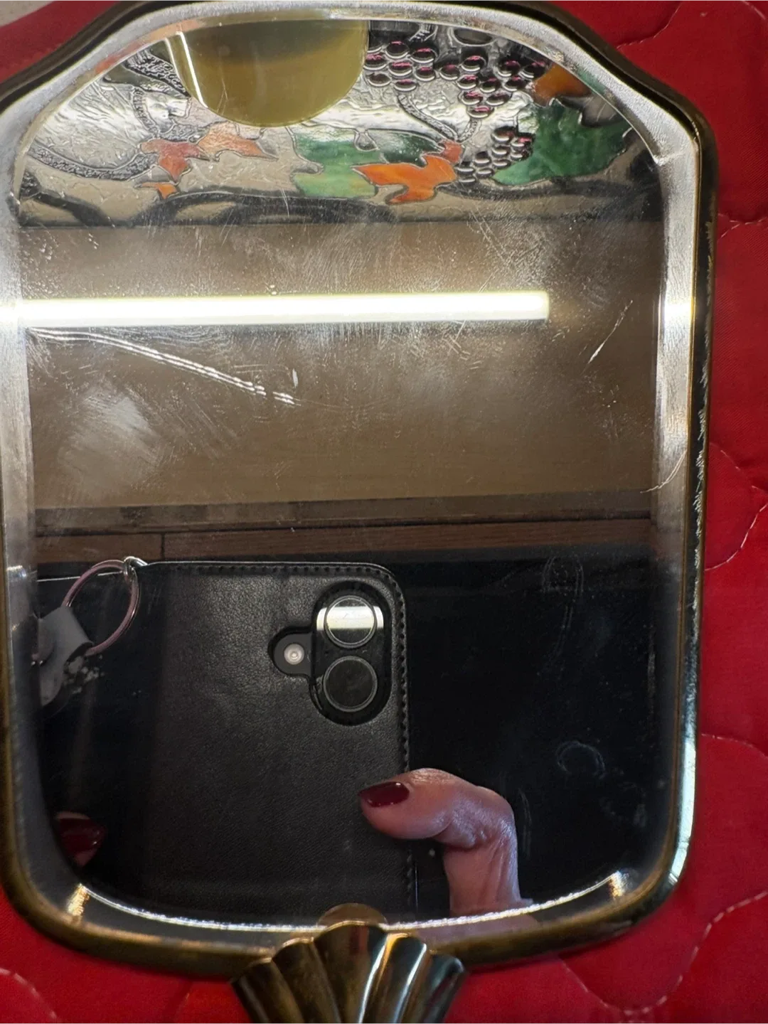 Vintage Vanity Set - Mirror, Brush, Knife image indicator(3)