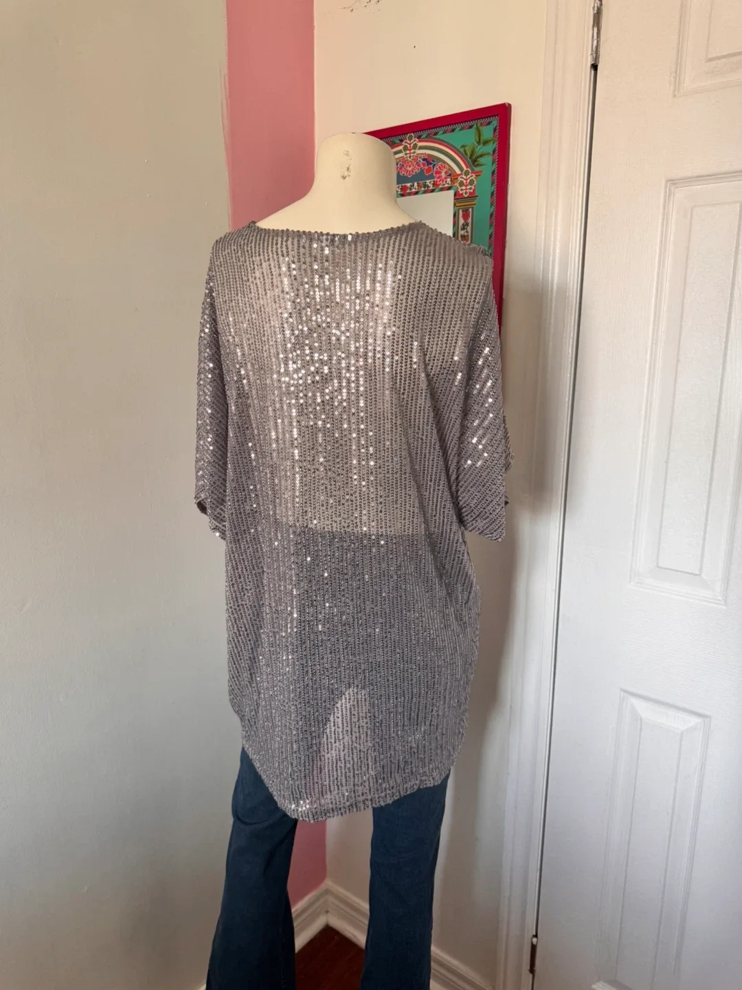 Silver Sequin Top image indicator(3)