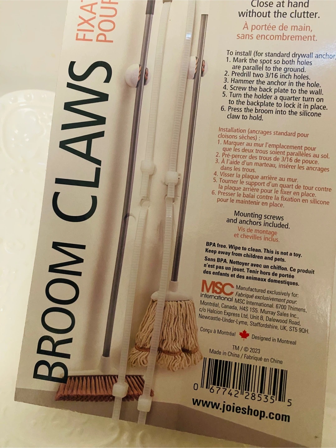 Joie Broom Claws - New in Package - photo 4