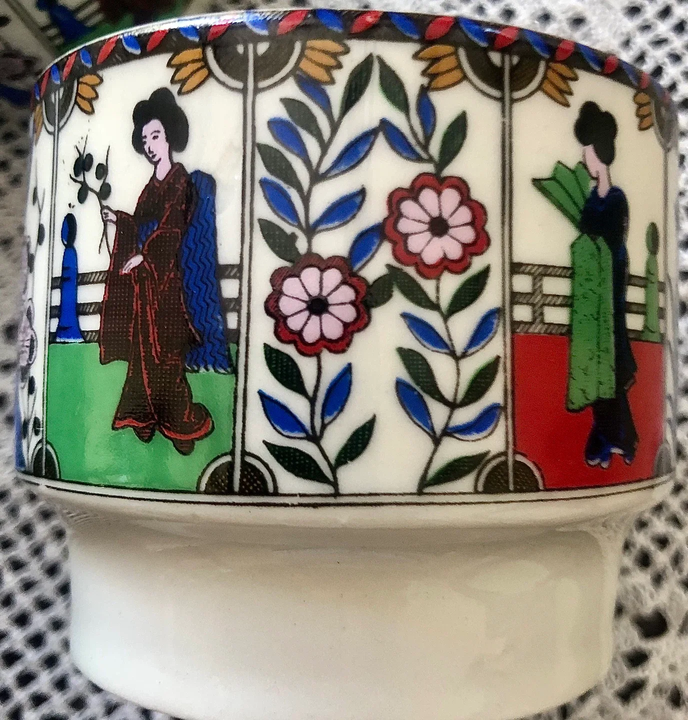 Italian vintage 60’s Coffee /tea set for 6 . Brand new condition image indicator(3)