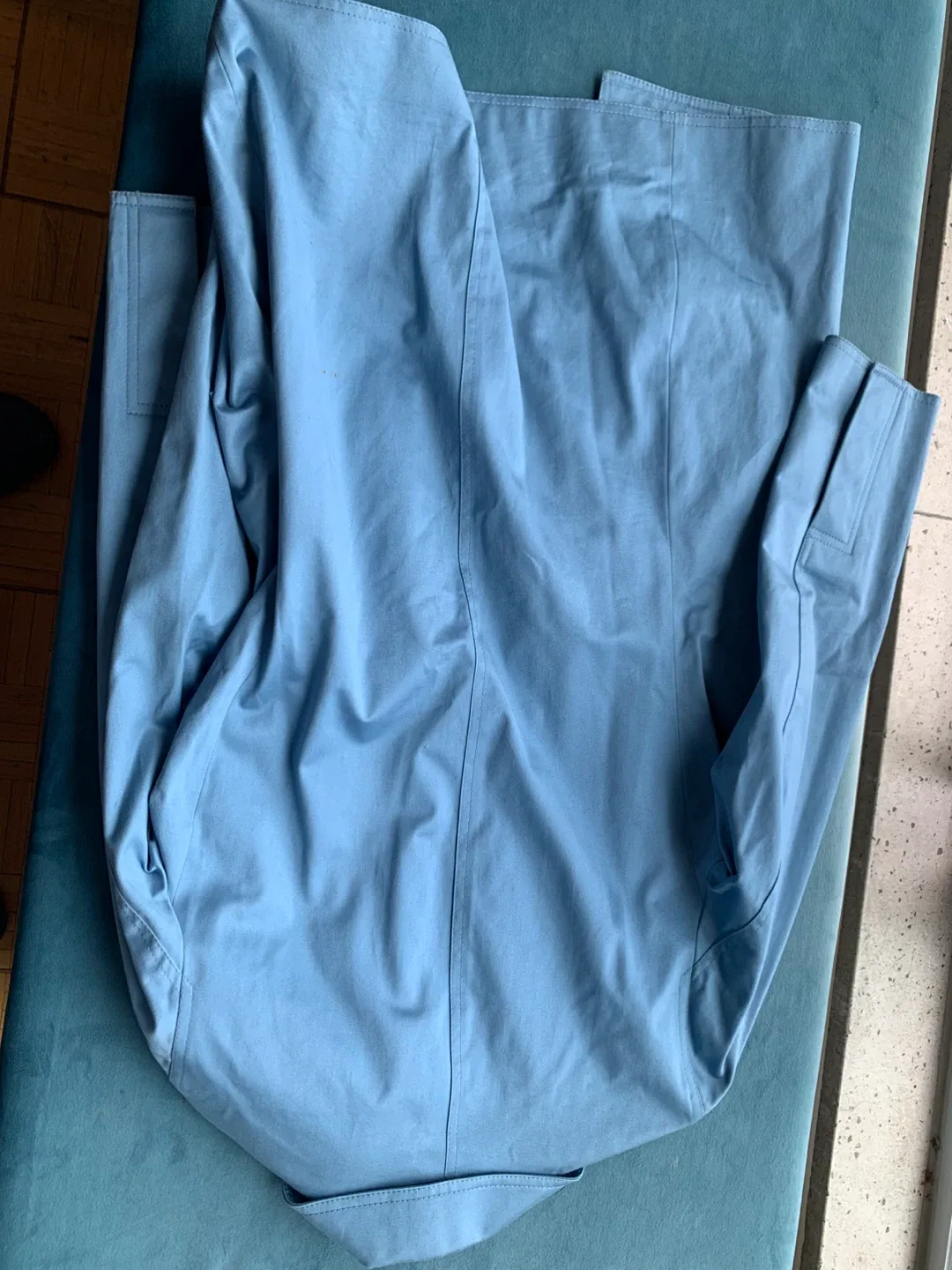 Coach Light Blue Cotton Jacket - Size S image indicator(3)