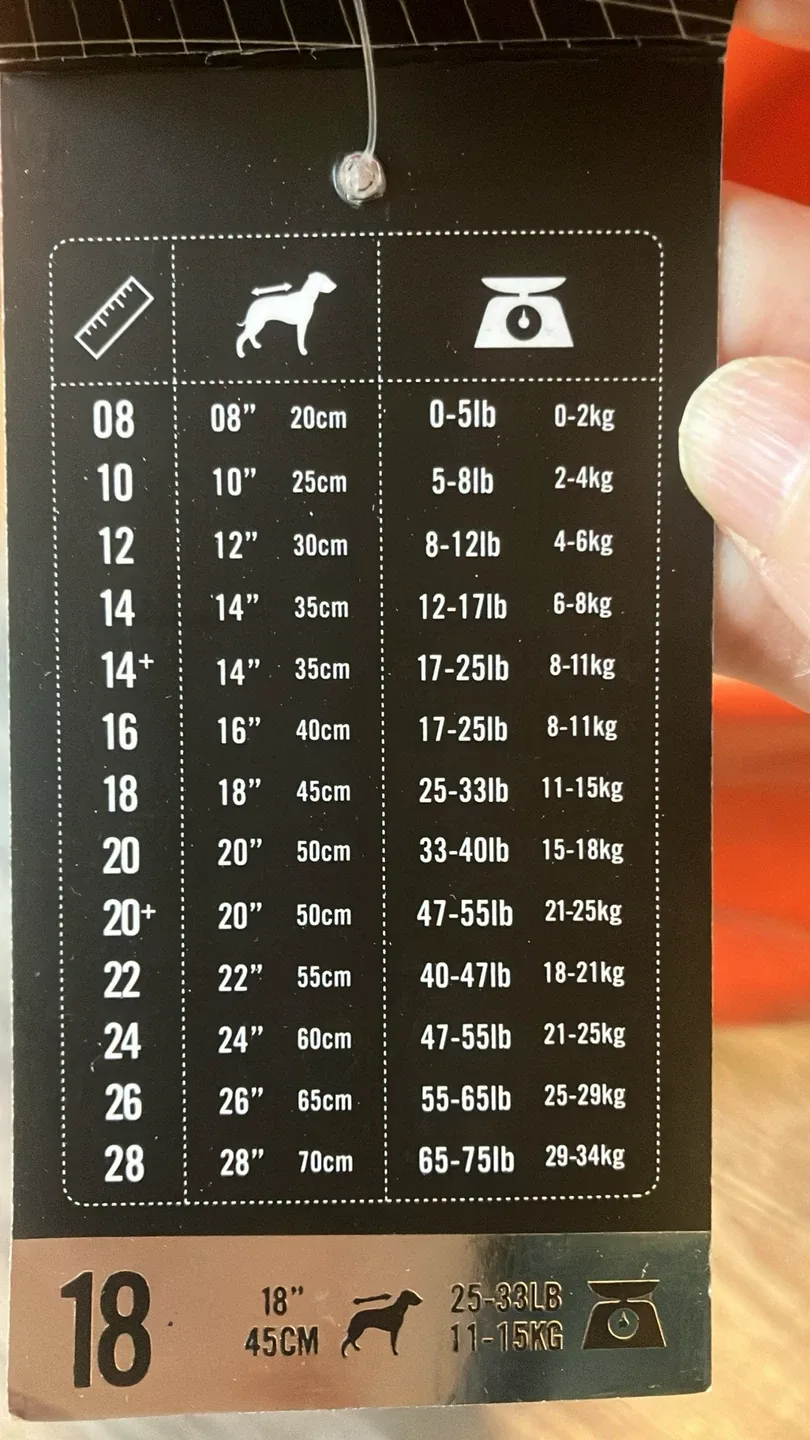 BNWT Canada Pooch Cold Front Raincoat - Size 18 image indicator(5)