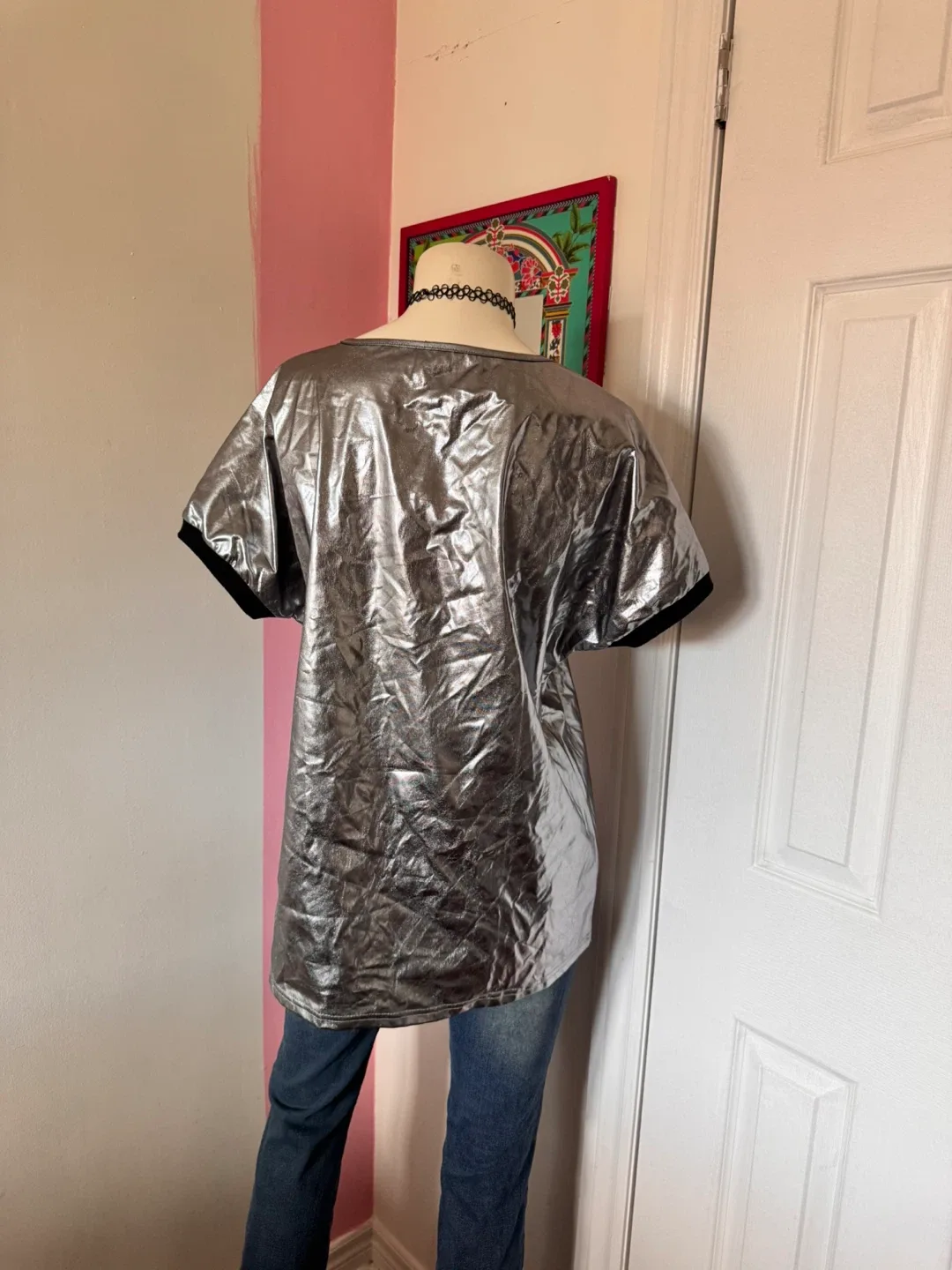 Women’s Metallic Top image indicator(3)