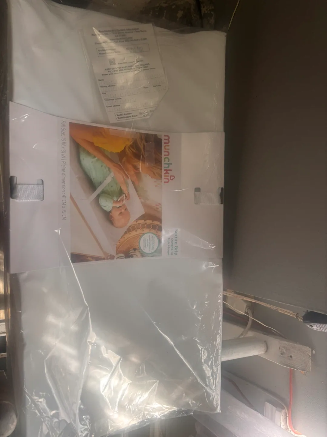 Munchkin Secure Grip Changing Pad - NEW thumbnail