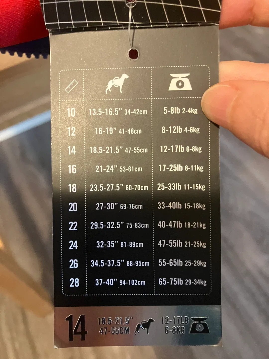 BNWT Canada Pooch High Tide Life Jacket - Size 14 image indicator(3)