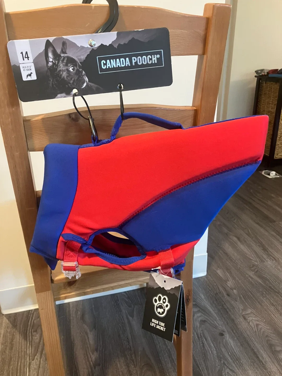 BNWT Canada Pooch High Tide Life Jacket - Size 14 image indicator(2)