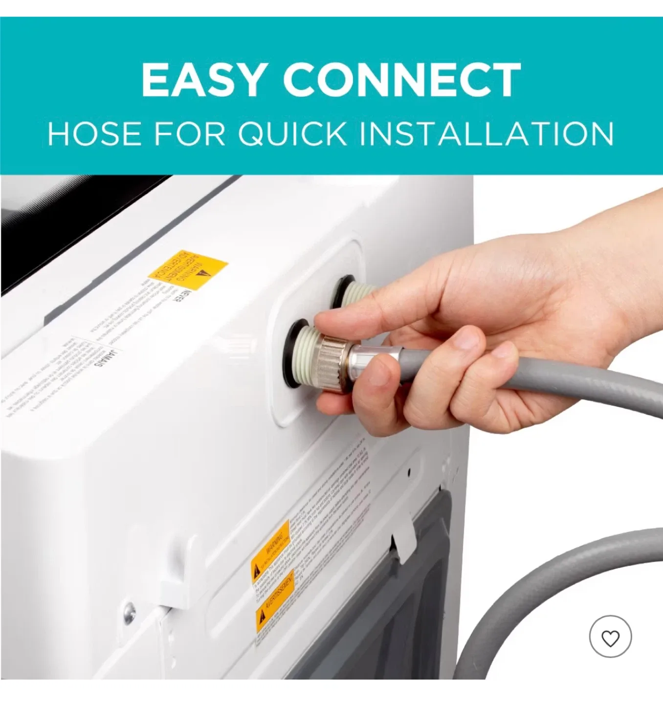 BLACK+DECKER Top Load Portable Washer image indicator(4)