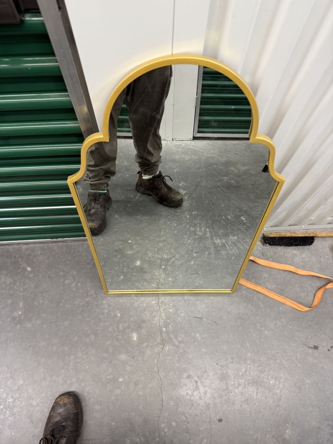 Gold Framed Wall Mirror - photo 2