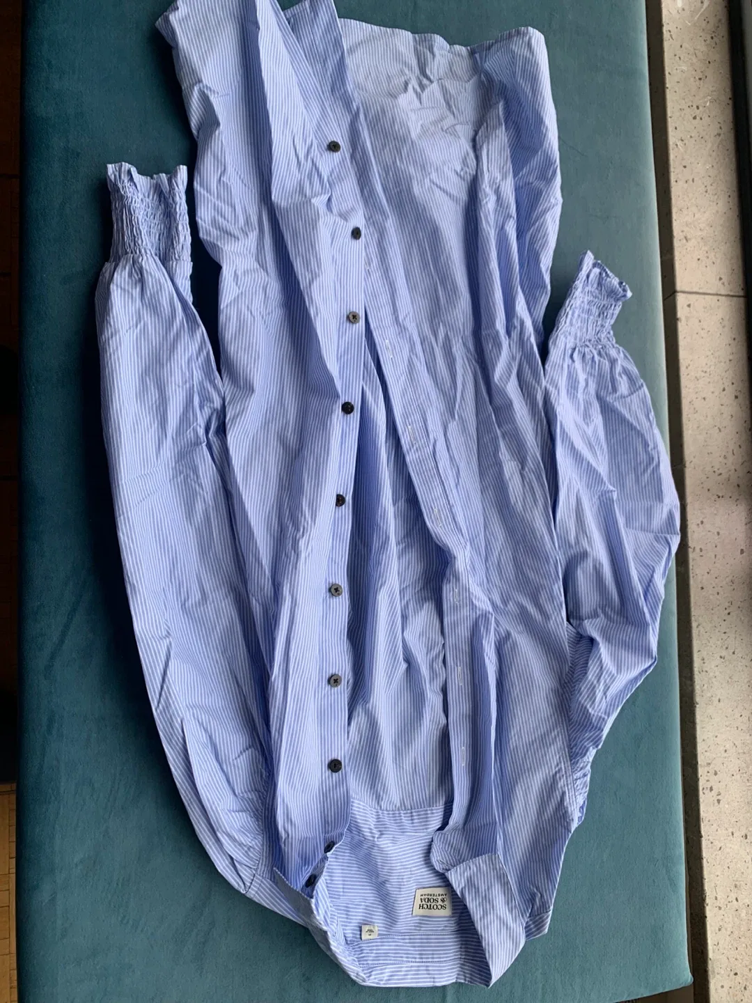 Scotch & Soda Striped Blouse - Size 14