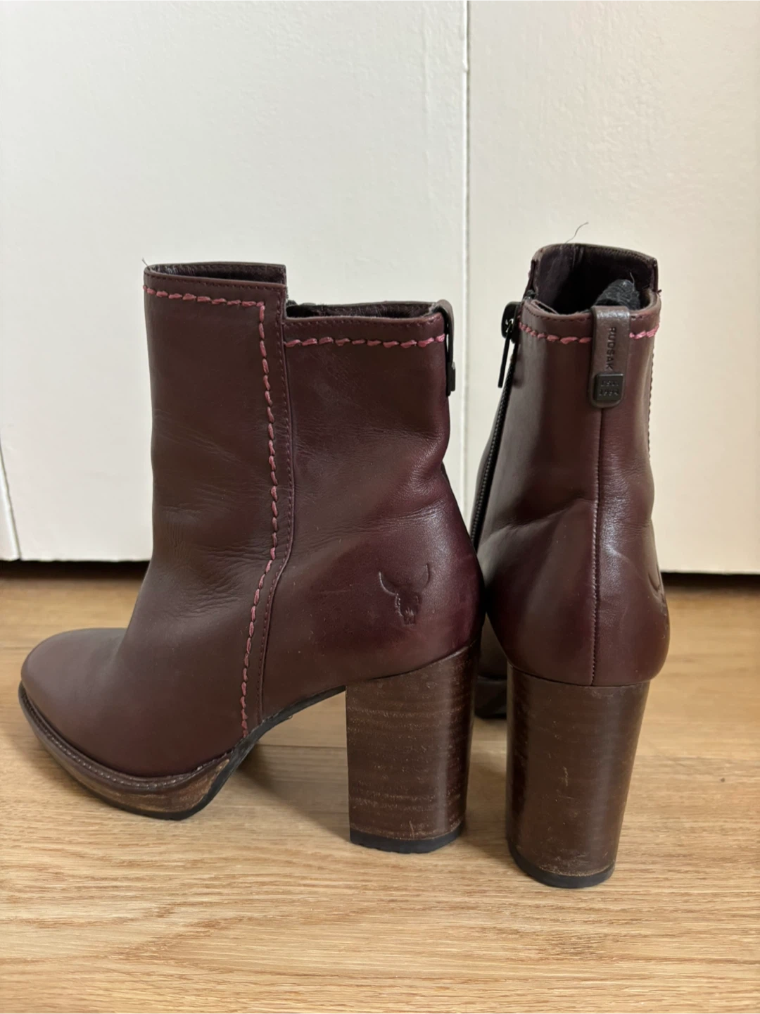 LUDSAK Leather Ankle Boots - Size 6 - photo 5
