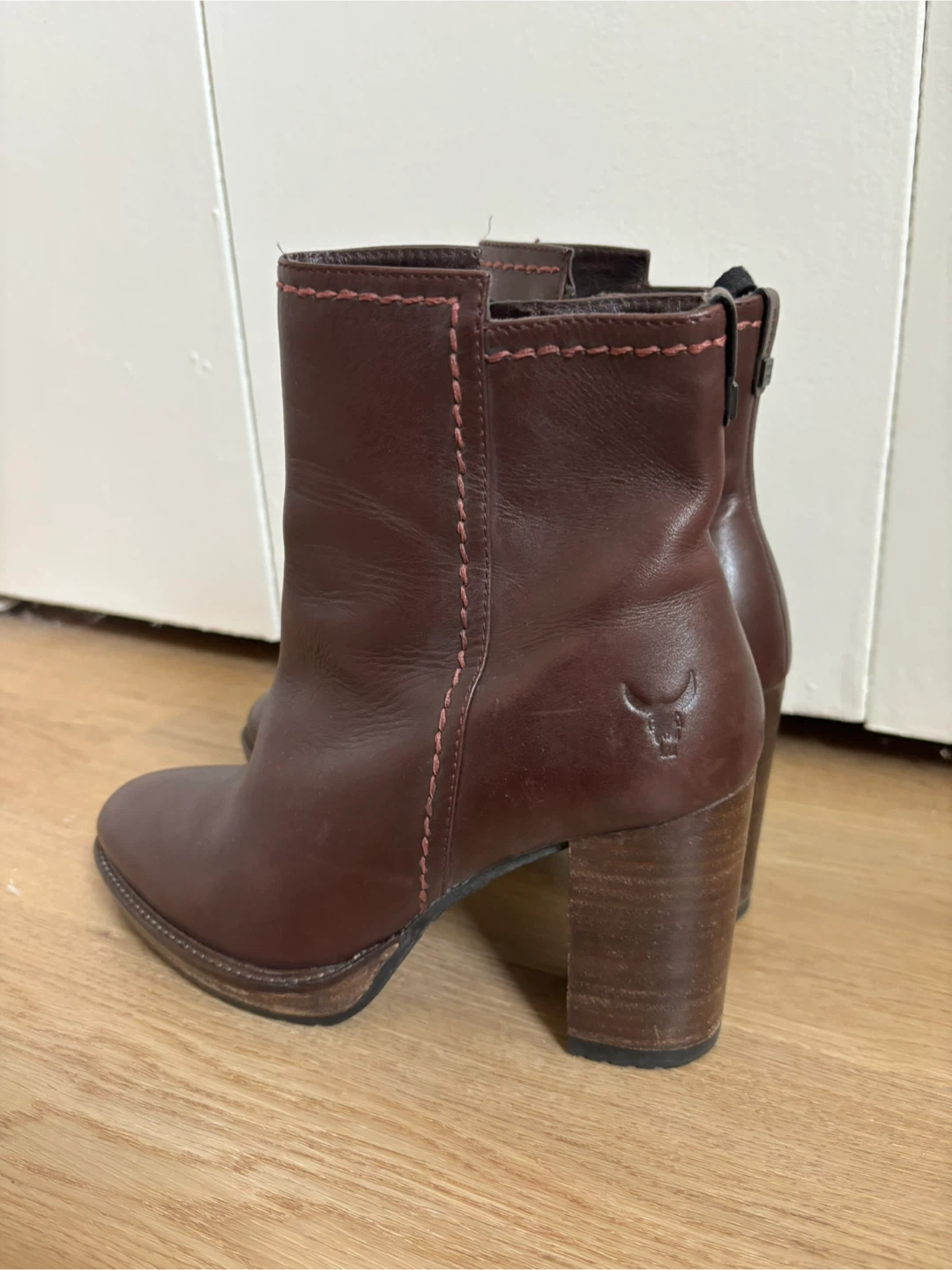 LUDSAK Leather Ankle Boots - Size 6 - photo 4