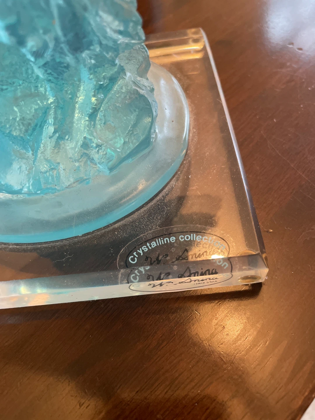 Crystalline Collection Crystaline Animals Dolphin Sculpture - photo 5