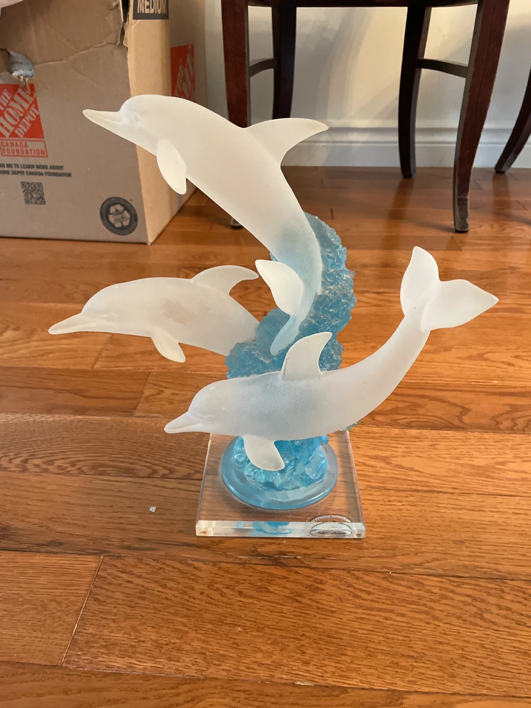 Crystalline Collection Crystaline Animals Dolphin Sculpture