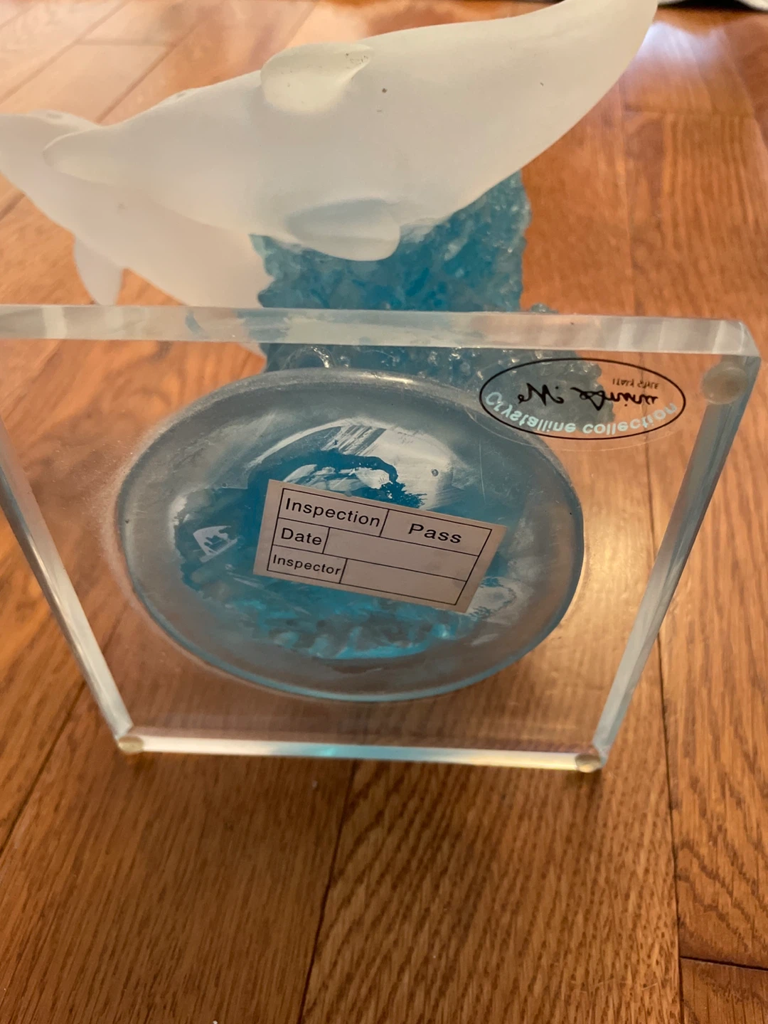 Crystalline Collection Crystaline Animals Dolphin Sculpture - photo 4