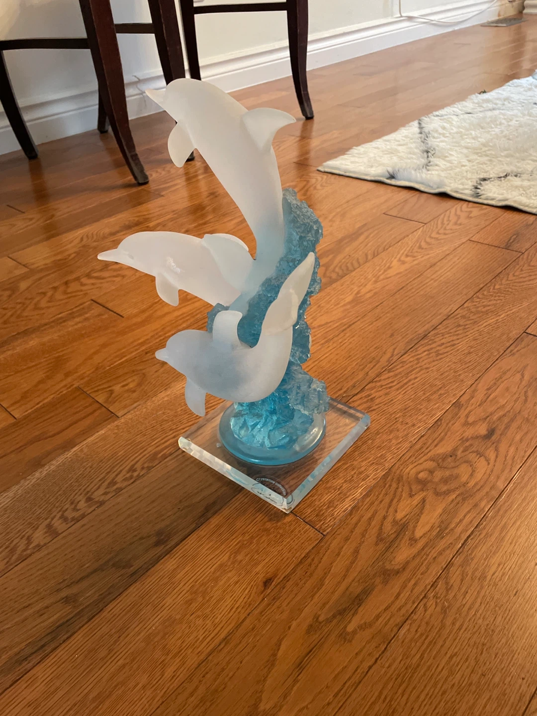 Crystalline Collection Crystaline Animals Dolphin Sculpture - photo 3