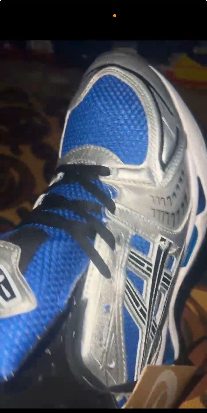 ASICS Gel-Kayano 14 Blue/Silver Sneakers - photo 2