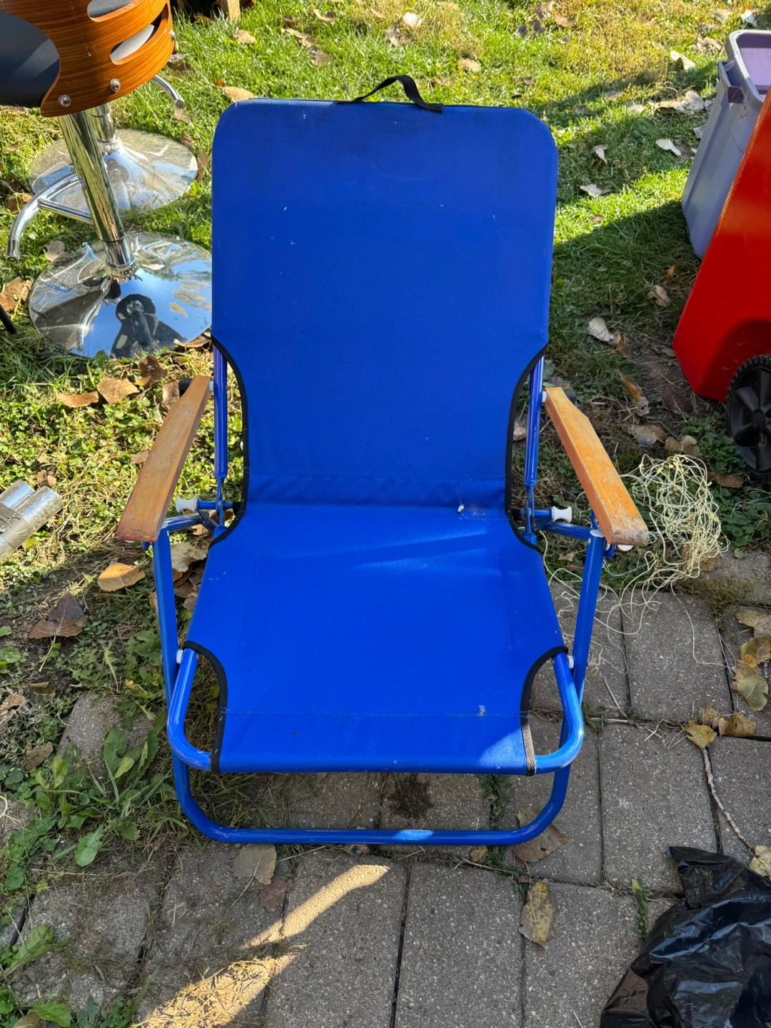 Blue Beach Chair